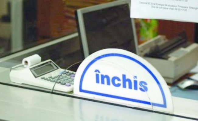 Casieriile Enel vor fi închise patru zile